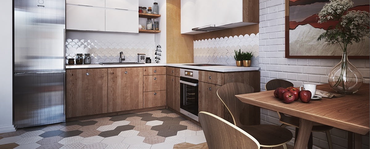 Кухня дизайн для маленькой кухни 2022