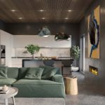 Двухуровневые натяжные потолки в гостиную 50 фото идеи-2020 оформления двухуровневых потолоков для зала двух уровненные модели в стиле классика в квартире